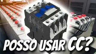 Posso usar um CONTATOR COMUM para chavear CORRENTE CONTÍNUA?