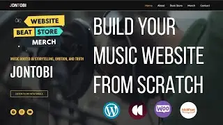 12 Build Your Music Website & Beat Store - Building the Contact Page