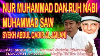 RUH NABI MUHAMMAD SAW DAN NUR MUHAMMAD, SYEKH ABDUL QADIR AL JAILANI, Dr.H.Ahmad Sukris Sarmadi