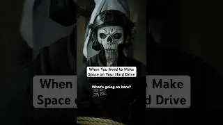 When You Need to Make Hard Drive Space #gaming #comedy #callofduty