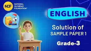 CLASS 3 - English - NOF Sample paper solution -1