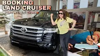 Booking the LAND CRUISER - Worth ₹ 2.5 Crores
