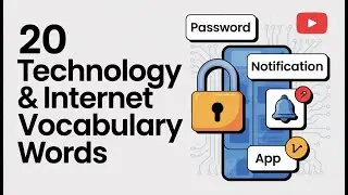 20 Must-Know Tech & Internet Words in English | Boost Your Modern Vocabulary!
