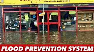 Heavy Rain Tests The Flood Prevention System In Dunstable