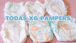 COMPARAÇÃO DE TODAS AS FRALDAS XG DA PAMPERS (PANTS E FITA)