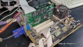 Kit PC Chips e AMD K6 II o Terror dos PCs dos anos 90 e 2000