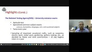 &ldquo;National education Policy &ndash; Augmented Learning through Digital Education &ldquo; March31, 2021