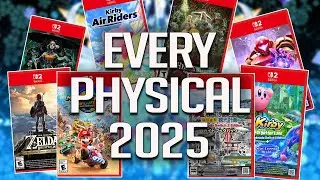 EVERY Switch 2 Physical Game Release in 2025 - NO Game-Keys!