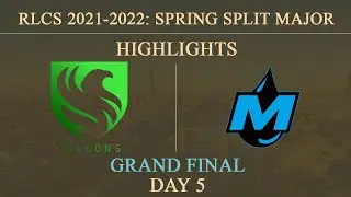 [FINAL] Falcons vs Moist Highlights RLCS 2021-22 - Spring Split Major | 3 July 2022