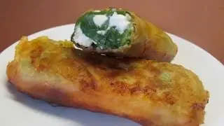 Tutorial: Türkische Spinat-Schafskäse-Röllchen