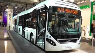 Volvo 7900 Hybrid Articulated 2015 In detail review walkaround Interior Exterior