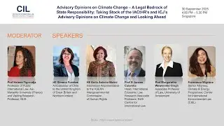 Advisory Opinions on Climate Change (Webinar 3 of 3)