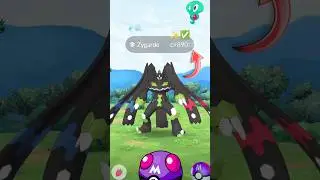 Наконец-то я получил 100% форму Зайгарда в #pokemongo #shorts