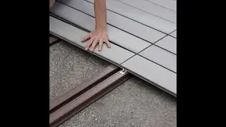 Instalaci&oacute;n sistema Deck WPC Alternative Wall Carbone