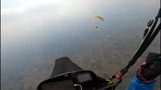 Paragliding climb Phu Thap Boek Thailand