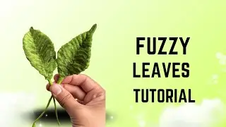 Tutorial on how to make these leaves 🌿  #crafts  #diy  #tutorial  #fuzzywire  #fuzzywirecrafts 