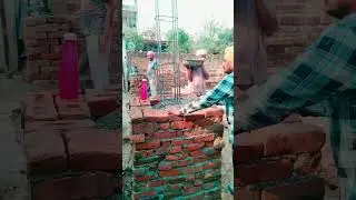 Big, Pilar casting process #viral #construction #short #bricklaying #heavycivil