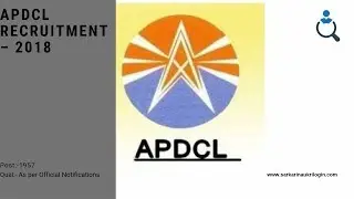 Assam Power Distribution Company Limited &ndash; APDCL Recruitment 2018