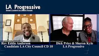 Pastor Eddie Anderson chats with Dick & Sharon about his candidacy.