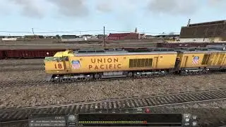 06. Haulage to Granite - Sherman Hill - Union Pacific 8,500hp Gas Turbine - Train Simulator Classic