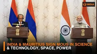 India & Mauritius sign MoUs in Science and Technology, Space, Power | Expert Insights