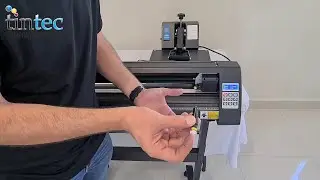 Cómo ajustar Navaja de Plotter de Corte. www.tintec.com.mx #tintec #plotter #plotterdecorte