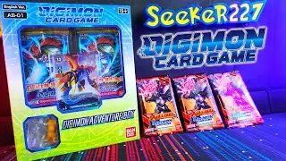 Digimon Adventure Box AB-01 & XRecord Packs Opening!