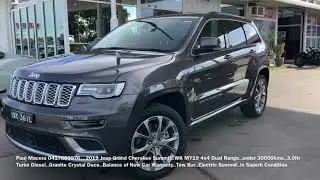 #31803 2019 Jeep Grand Cherokee Summit WK MY19 4X4 Dual Range
