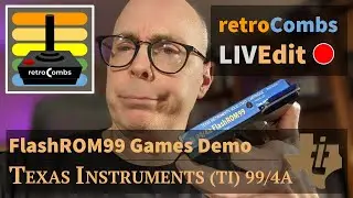 Load Every TI-99/4A video game with a FlashROM99!