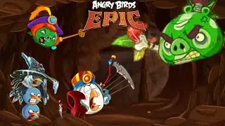 Speedrunning Boss 👍 Angry Birds Epic: Pig Porch 10