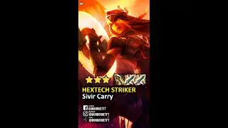 TFT Hextech Striker Sivir Carry 6 Hextech Team Comp! TFT 6.5 Sivir | TFT PBE Set 6.5
