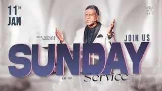 AFT Bangalore | Rev. Arnold A. Abraham | Sunday Service |  English Service 10:30 PM  11-01-2026