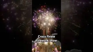 Crazy Firework show Finale #fireworks #fireworkshow