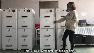 OEM Service Fireproof Filing Cabinet FC-Foshan Weierxin Safe Manufacturr