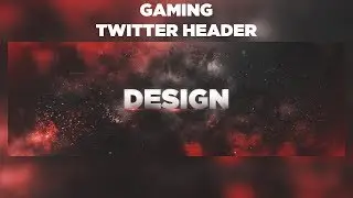 Gaming Twitter Header Template | Photoshop