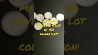 Grandpa collection!! #old #coin #collection #foryou #money #mystery #silver