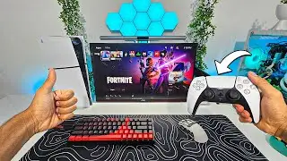 Montei um Setup Gamer Apenas com o PS5 SLIM! (é sério)