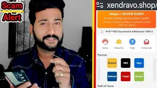 Allegro Review Robot Task Job Scams || xendravo.shop scams