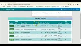 How to check registration status in student portal