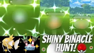 Shiny Binacle Hunt! (Pokemon Go)