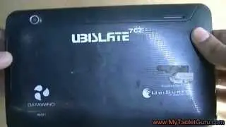Factory reset Ubislate 7cz tablet