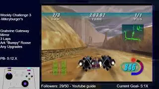 Mikeyburger's Insane Challenge- 5:06.916 || Star Wars Episode 1: Racer Week 3 Challenge