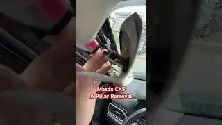 Mazda CX5 2024 Снятие передней стойки