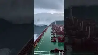 Monster Wave On Deck