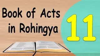 Book of Acts | 𝐂𝐡𝐚𝐩𝐭𝐞𝐫 𝟏𝟏 | Rohingya Translation of The Holy Bible