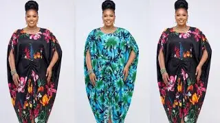 How to Sew Trendy Kaftan Bubu with Drawstring & Fitted Waist