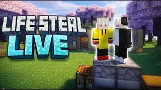 🔴 LIFE STEAL SMP LIVE  | Minecraft SMP 🔥 #minecraft #smp