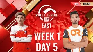 [EN] W1D5 - PMWL EAST - Super Weekend | PUBG MOBILE World League Season Zero (2020)
