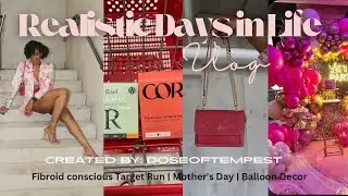 Vlog | Mother's Day, Balloon Decor, Rating Female Hygiene Products