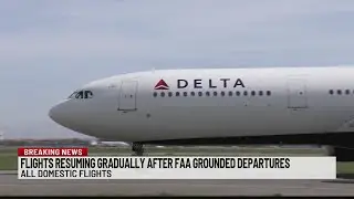 Flights resuming after FAA grounded departures